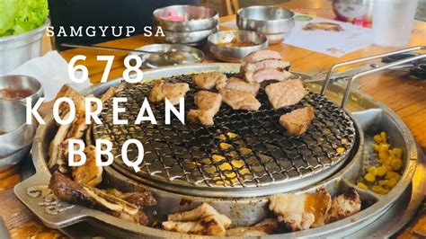 samgyupsal in moa|678 Korean BBQ Restaurant .